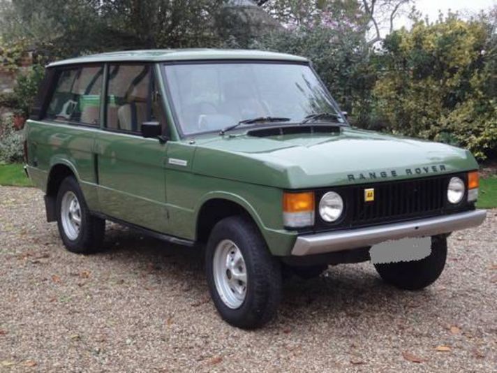 ランドローバー レンジローバー Classic Range Rover 2 Door in Lincoln Green 中古車 情報 | GARAGE  ARROWS U.K.オーダーリスト